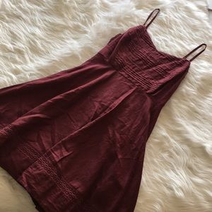 MAROON OLD NAVY DRESS